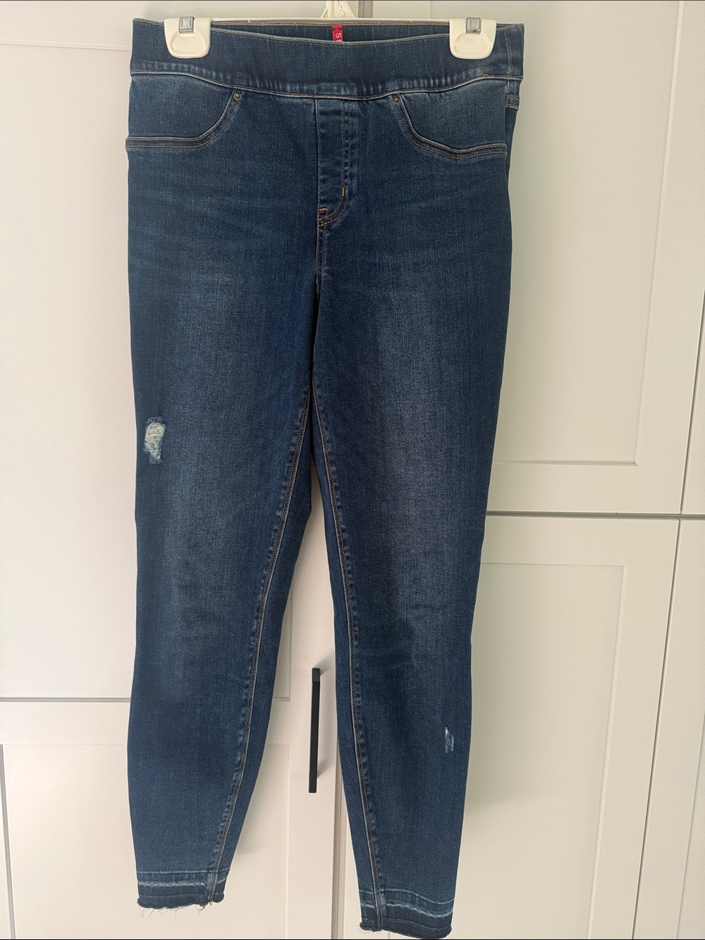 SPANX Dark Indigo Stretch Skinny Jeans